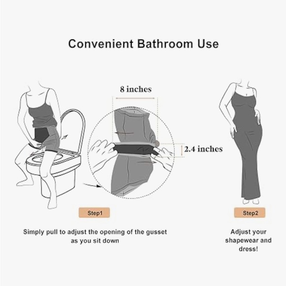 Popilush built in shape wear Elegant Navy Blue Sleeveless Dress - Picture 6 of 6